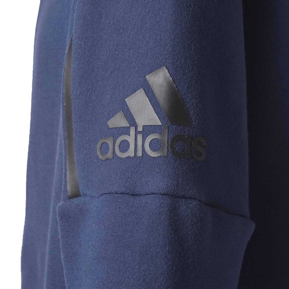 ADIDAS WOMEN'S ATHLETICS Z.N.E. HOODIE Color- Navy - Picture 3 of 14